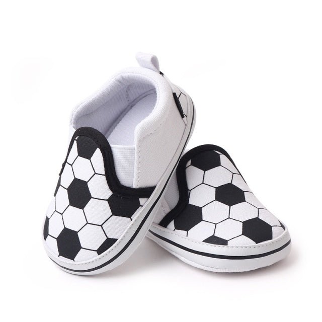 Pantofiori tip mocasini pentru baietei - Football Atelieru' lui Mesterica | Jucarii, haine si incaltaminte pentru copii
