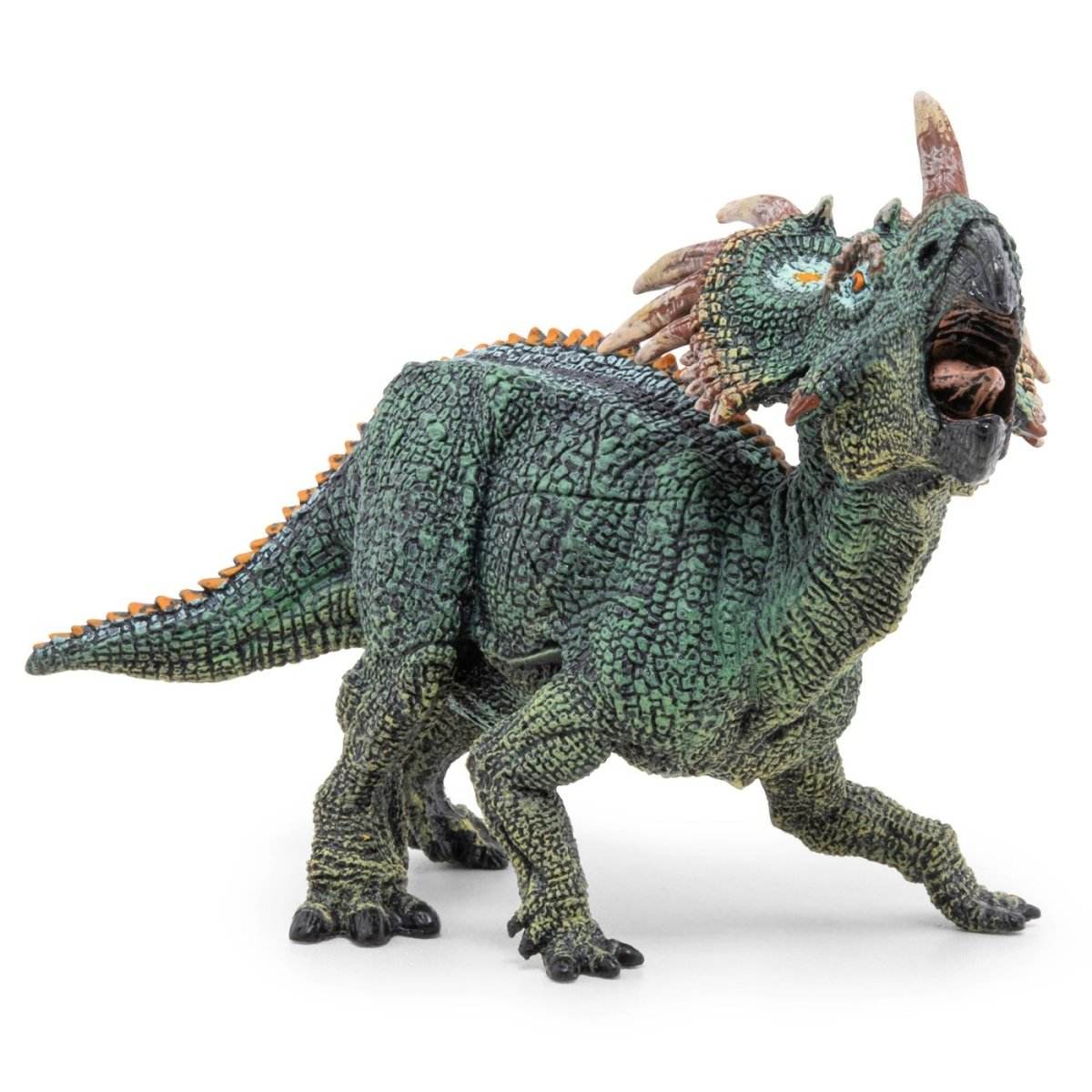 PAPO FIGURINA STYRACOSAURUS VERDE - Atelieru' lui Mesterica