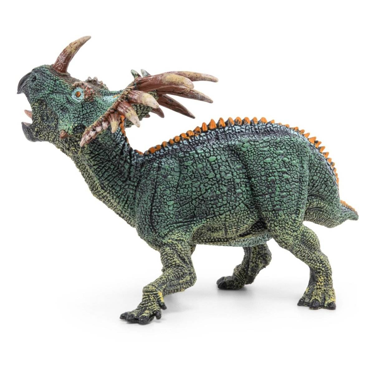 PAPO FIGURINA STYRACOSAURUS VERDE - Atelieru' lui Mesterica