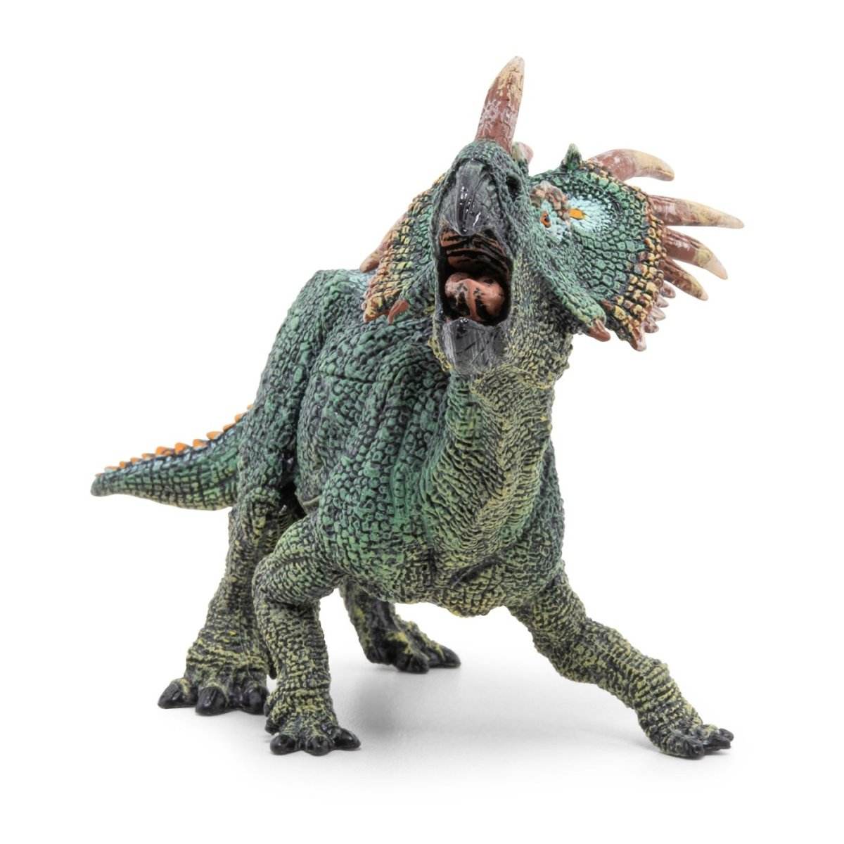 PAPO FIGURINA STYRACOSAURUS VERDE - Atelieru' lui Mesterica