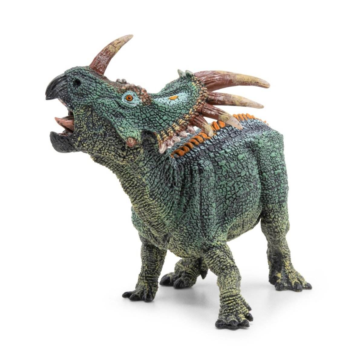 PAPO FIGURINA STYRACOSAURUS VERDE - Atelieru' lui Mesterica