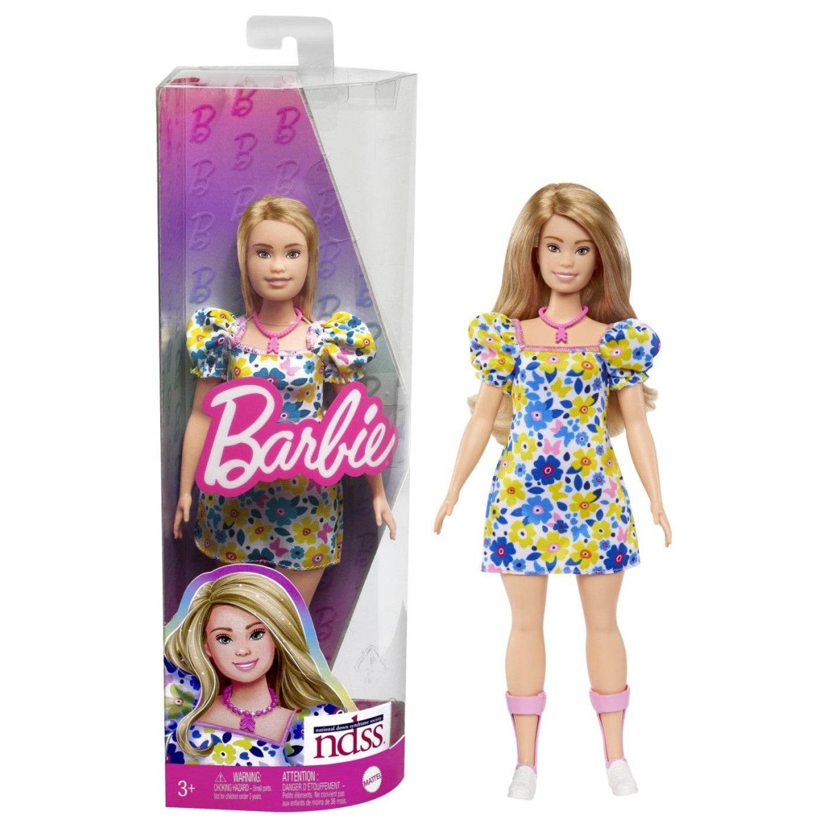 PAPUSA BARBIE FASHIONISTA BLONDA CU SINDROM DOWN Atelieru' lui Mesterica | Jucarii, haine si incaltaminte pentru copii