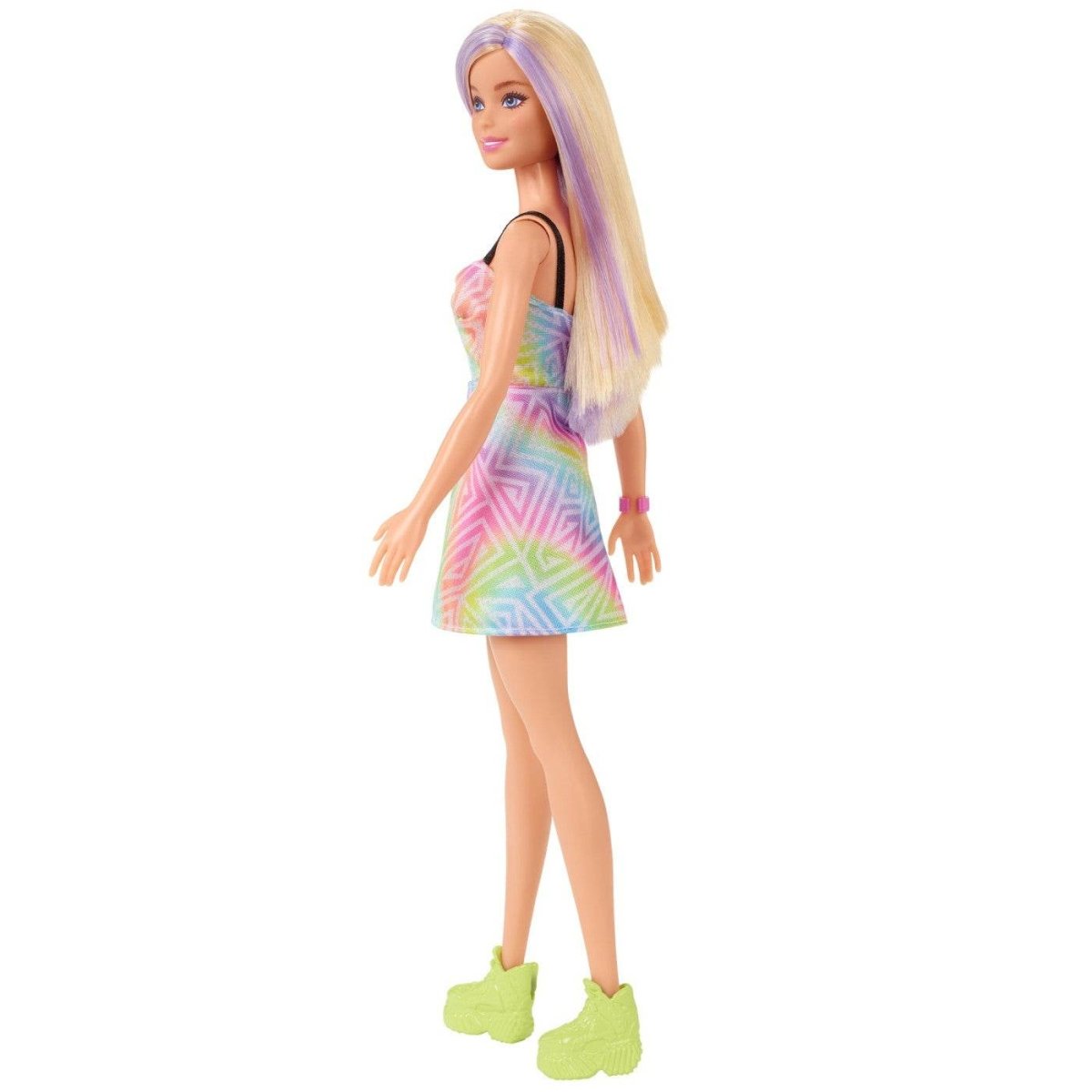 PAPUSA BARBIE FASHIONISTA BLONDA CU SUVITE MOV Atelieru' lui Mesterica | Jucarii, haine si incaltaminte pentru copii