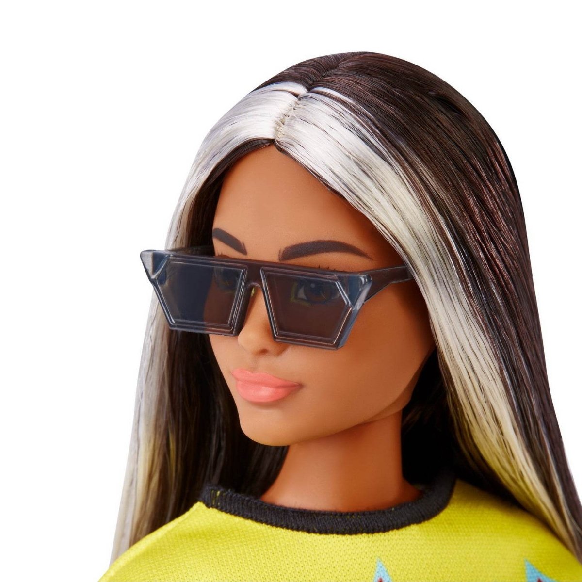 PAPUSA BARBIE FASHIONISTA BRUNETA CU SUVITE BLONDE Atelieru' lui Mesterica | Jucarii, haine si incaltaminte pentru copii