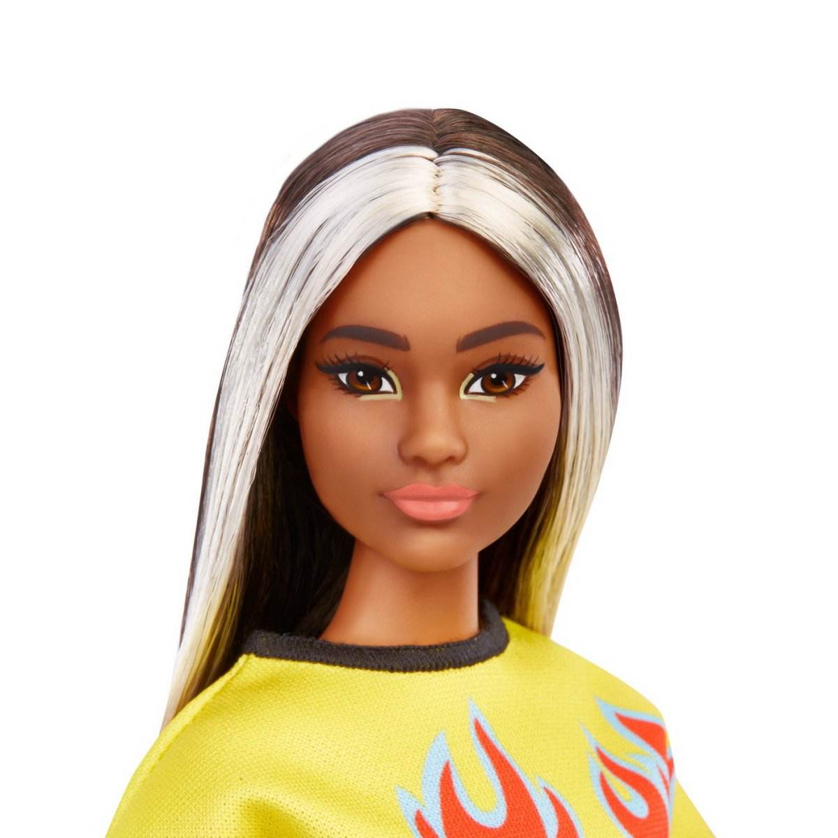 PAPUSA BARBIE FASHIONISTA BRUNETA CU SUVITE BLONDE - Atelieru' lui Mesterica