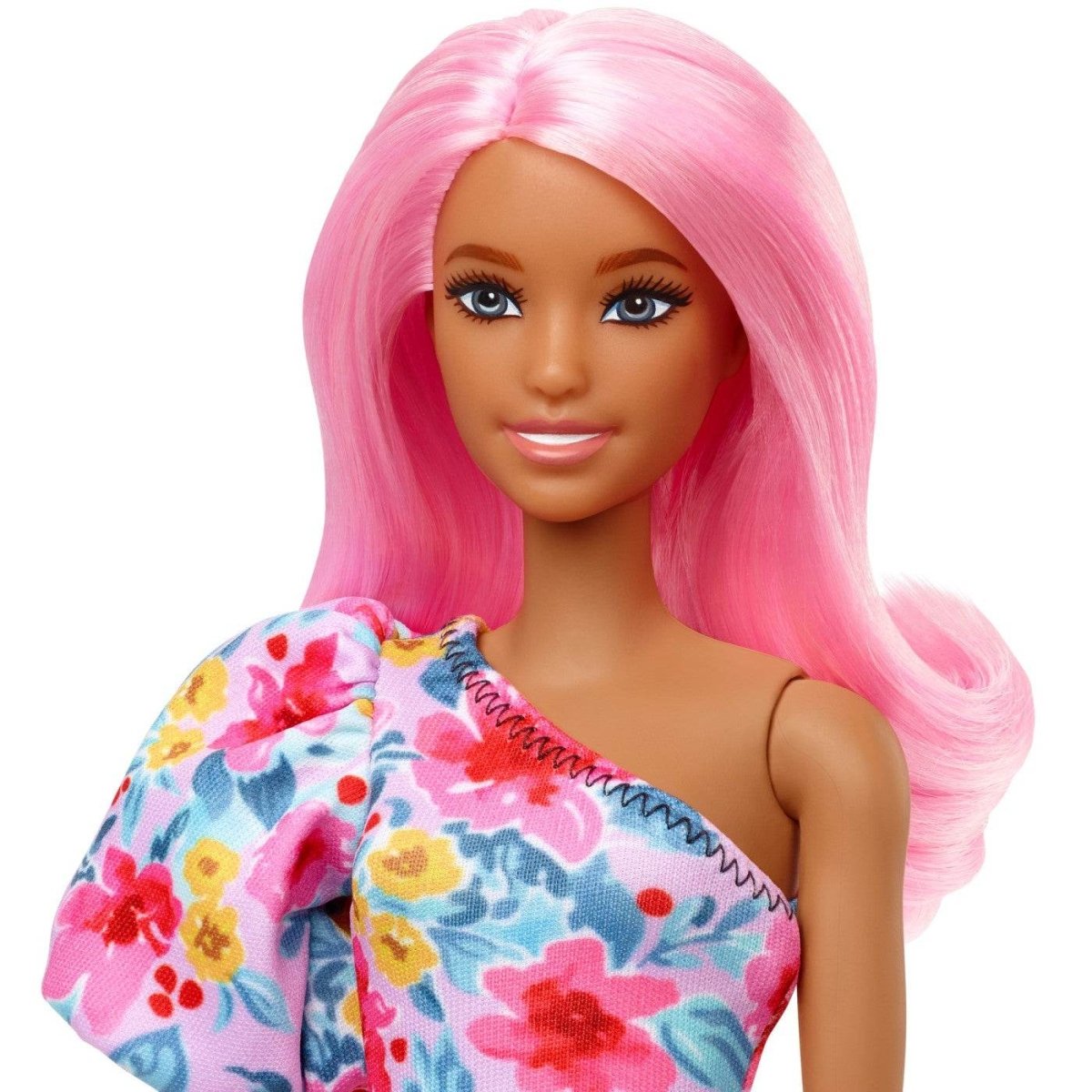 PAPUSA BARBIE FASHIONISTA CU PAR ROZ SI PICIOR PROTETIC Atelieru' lui Mesterica | Jucarii, haine si incaltaminte pentru copii