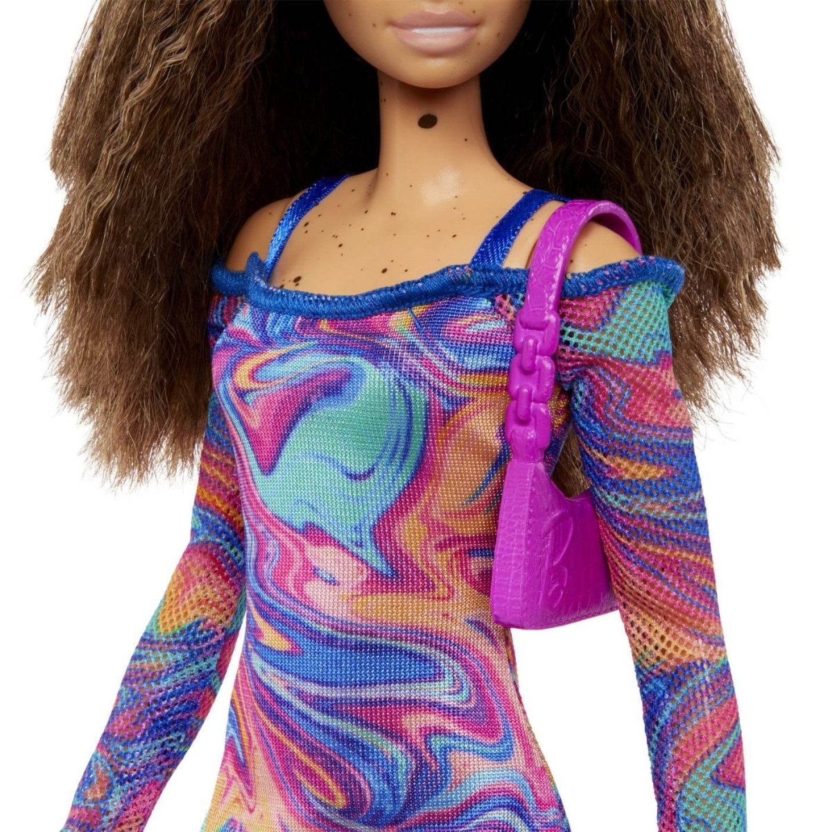 PAPUSA BARBIE FASHIONISTA SATENA CU PISTRUI Atelieru' lui Mesterica | Jucarii, haine si incaltaminte pentru copii