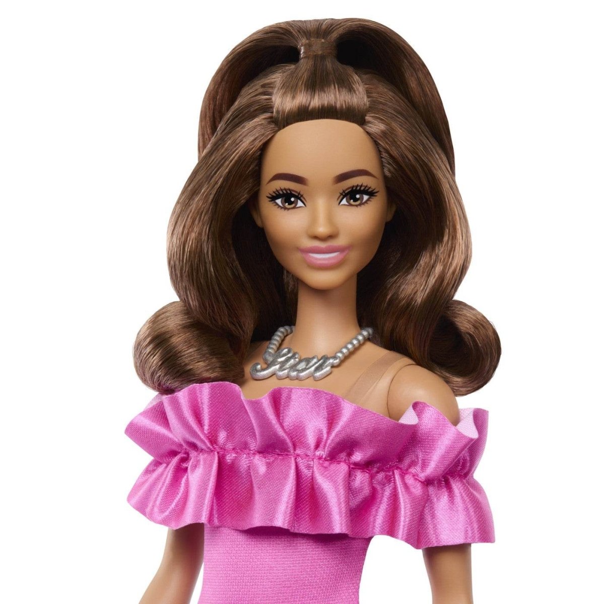 PAPUSA BARBIE FASHIONISTA SATENA CU ROCHIE ROZ Atelieru' lui Mesterica | Jucarii, haine si incaltaminte pentru copii