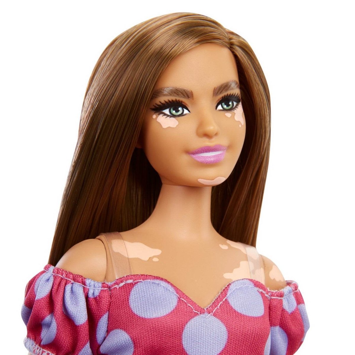 PAPUSA BARBIE FASHIONISTA SATENA CU ROCHIE ROZ CU BULINE Atelieru' lui Mesterica | Jucarii, haine si incaltaminte pentru copii