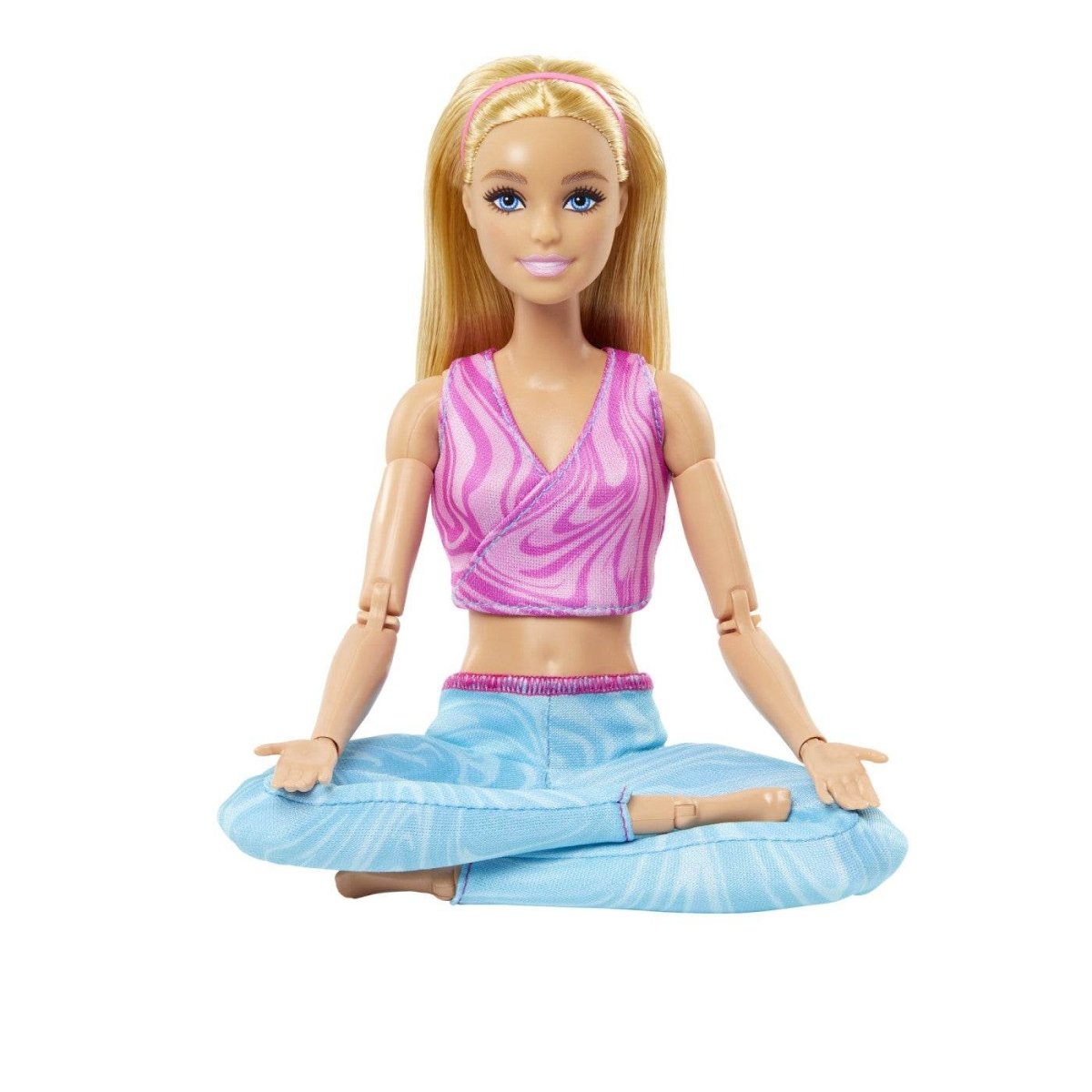 PAPUSA BARBIE MADE TO MOVE BLONDA CU TOP MOV Atelieru' lui Mesterica | Jucarii, haine si incaltaminte pentru copii