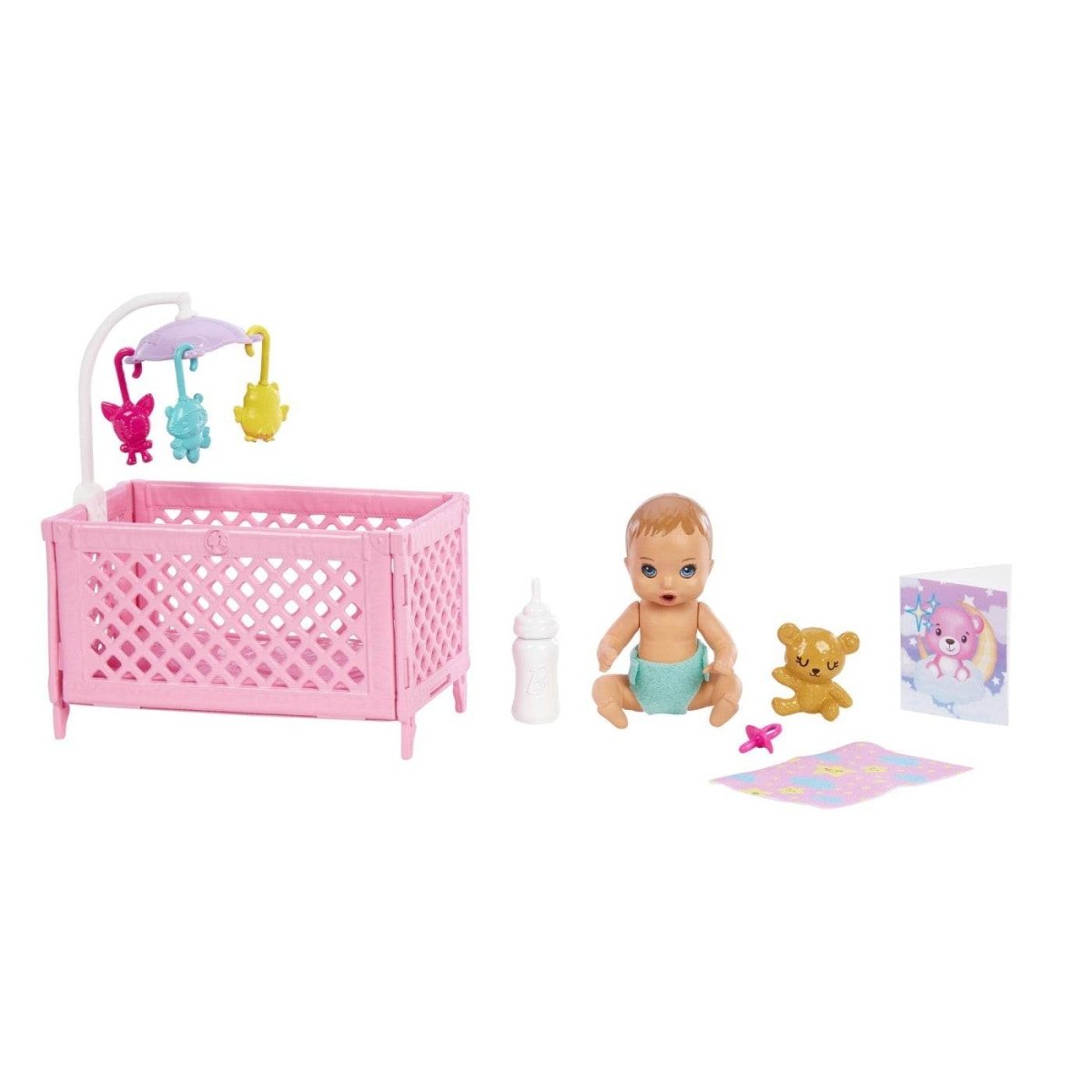 PAPUSA BARBIE MAMICA SATENA CU BEBELUS Atelieru' lui Mesterica | Jucarii, haine si incaltaminte pentru copii