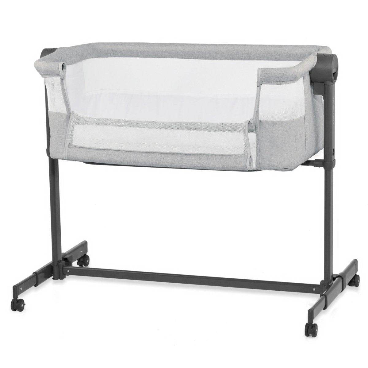 PATUT CO-SLEEPER KINDERKRAFT NESTE UP 2, GRI DESCHIS - Atelieru' lui Mesterica