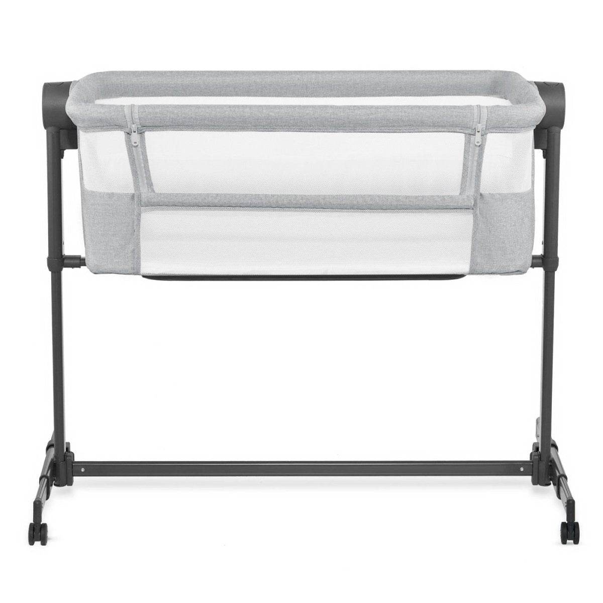 PATUT CO-SLEEPER KINDERKRAFT NESTE UP 2, GRI DESCHIS - Atelieru' lui Mesterica