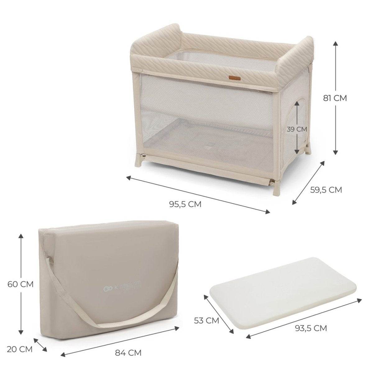 PATUT DE CALATORIE KINDERKRAFT MOON DREAM, BEIGE - Atelieru' lui Mesterica