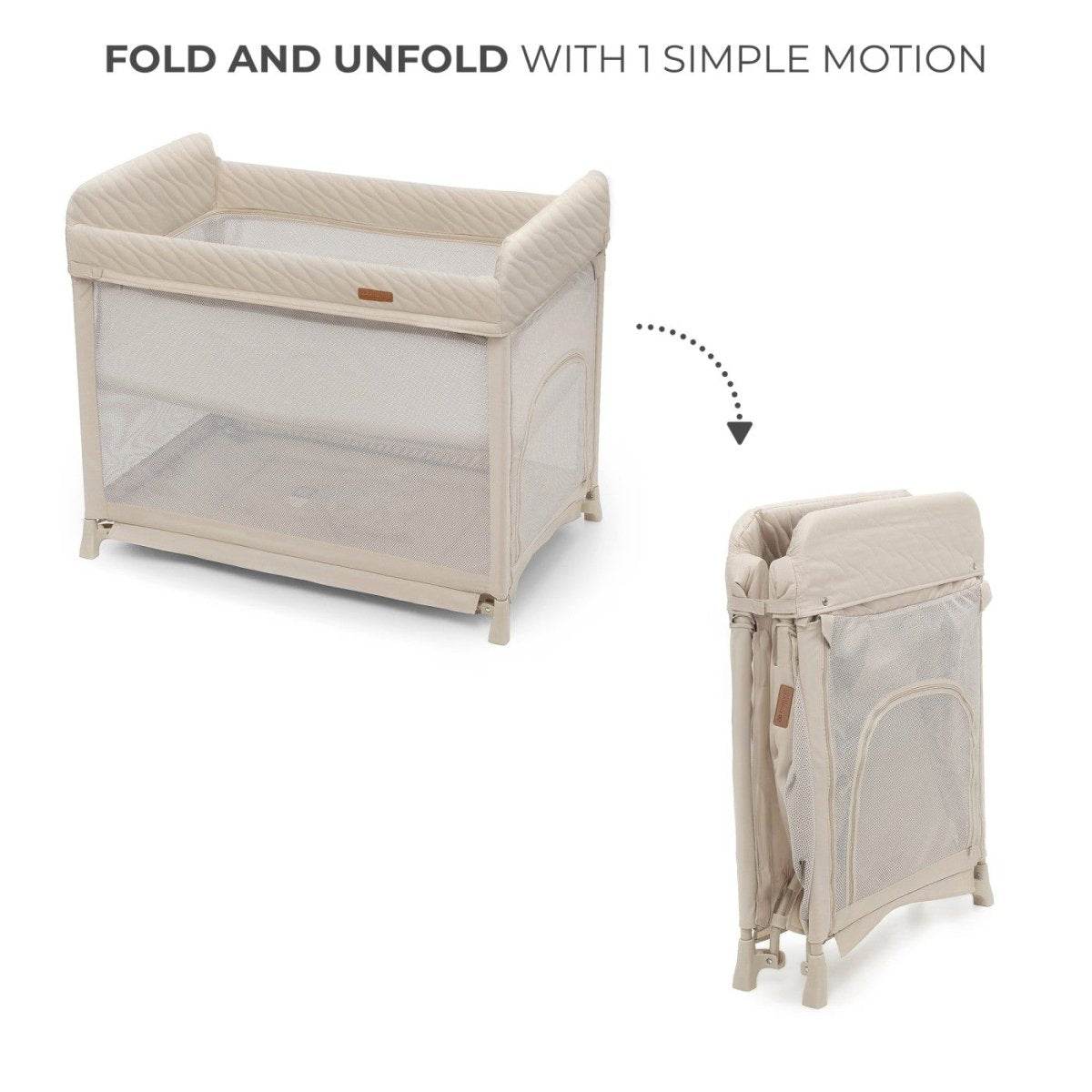 PATUT DE CALATORIE KINDERKRAFT MOON DREAM, BEIGE - Atelieru' lui Mesterica