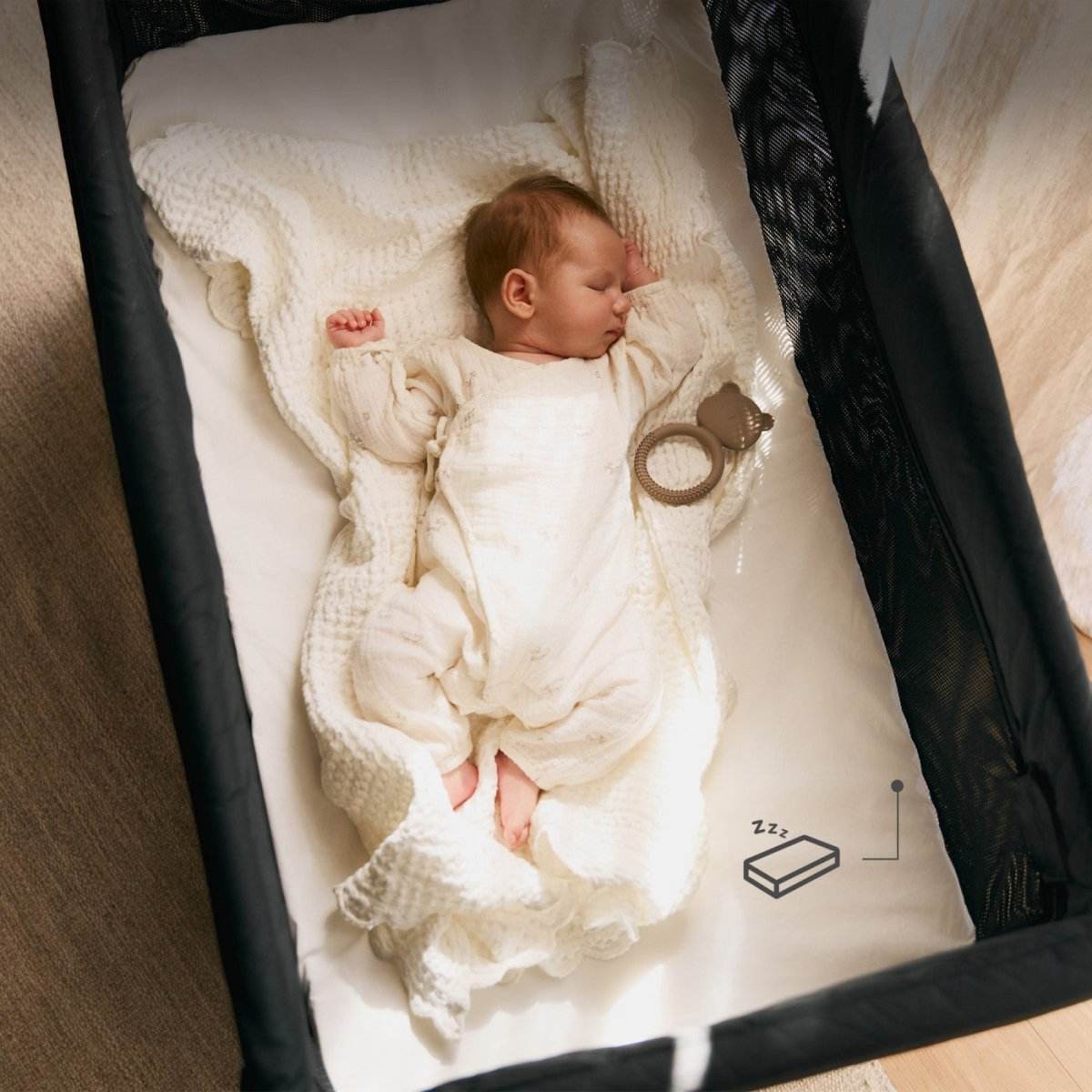 PATUT DE CALATORIE KINDERKRAFT MOON DREAM, BLACK - Atelieru' lui Mesterica