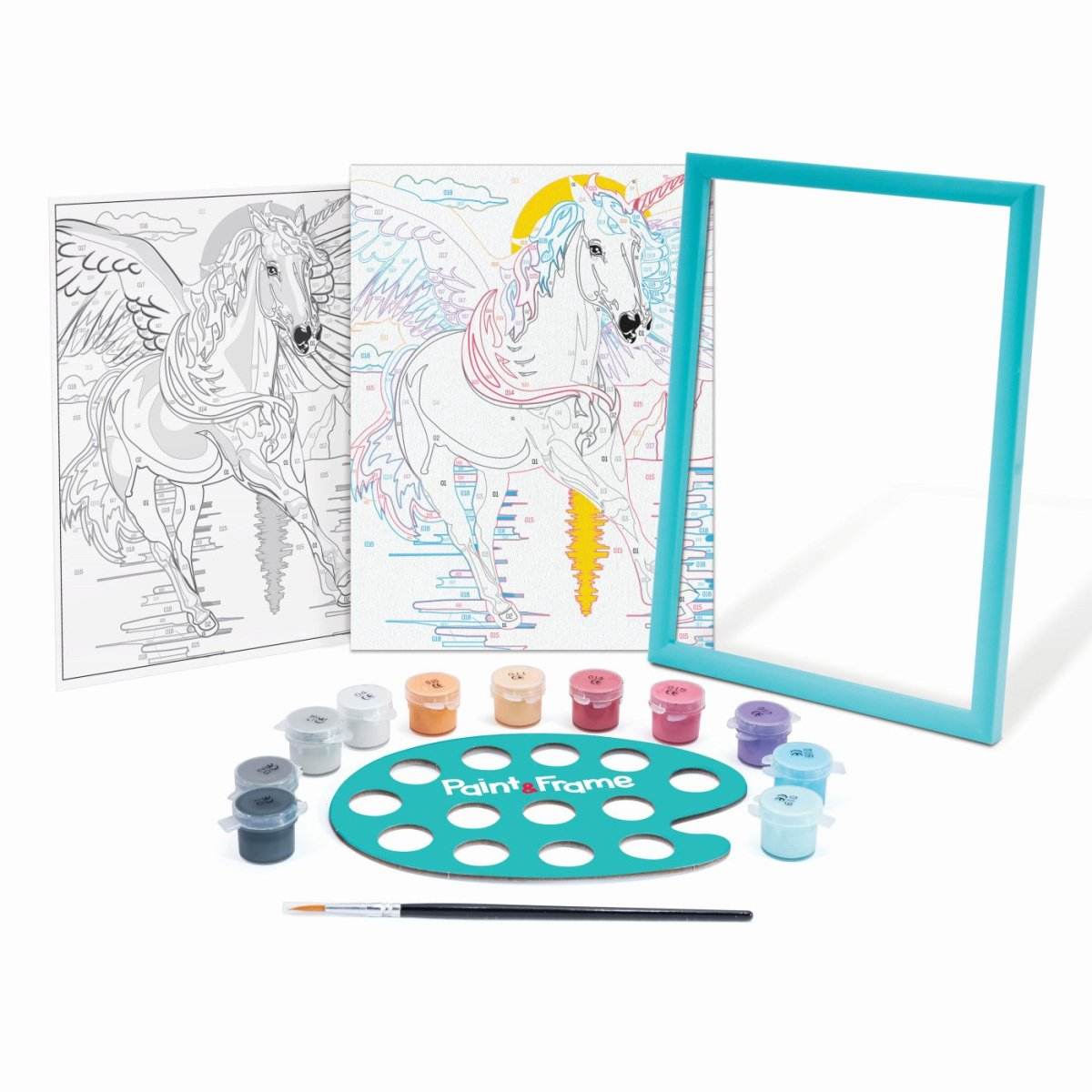 PICTEAZA SI INRAMEAZA UNICORNUL MAGIC - Atelieru' lui Mesterica
