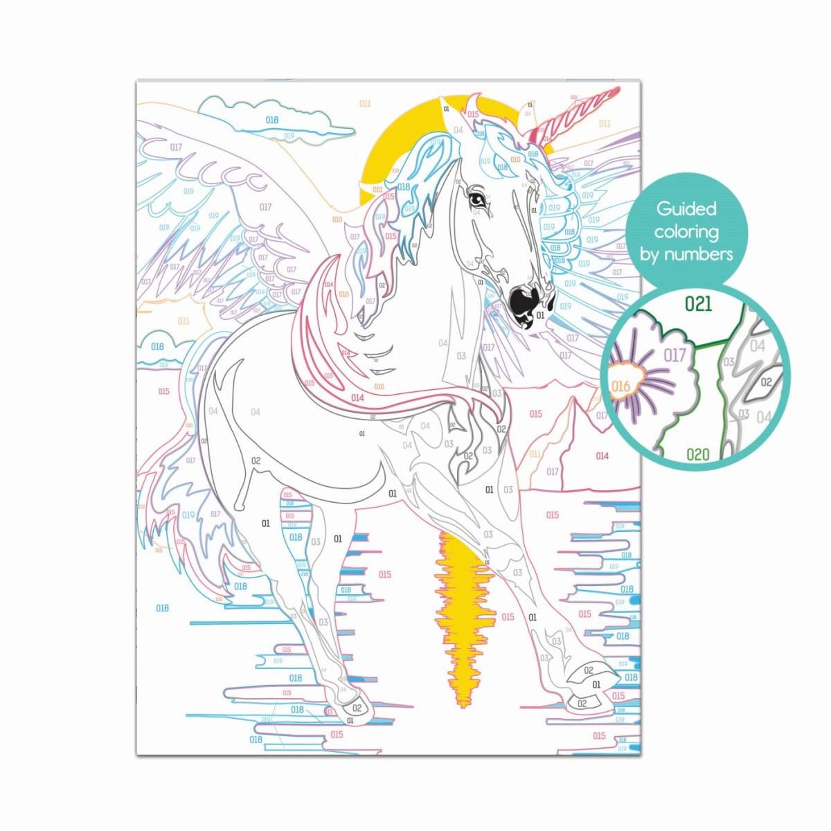PICTEAZA SI INRAMEAZA UNICORNUL MAGIC - Atelieru' lui Mesterica