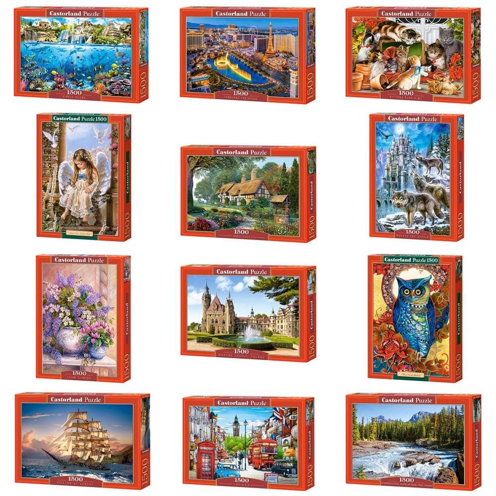 Puzzle 1500 piese - Castorland Atelieru' lui Mesterica | Jucarii, haine si incaltaminte pentru copii
