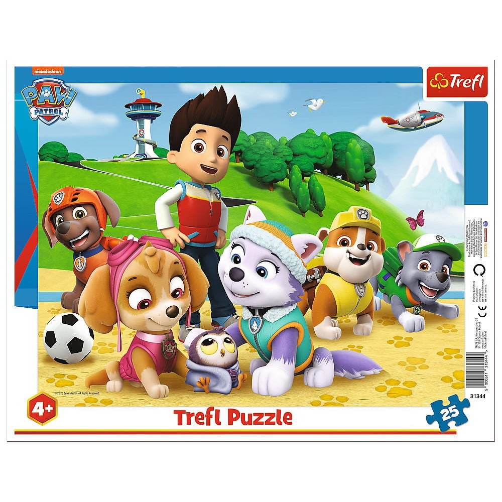 PUZZLE 25 PLANSA PATRULA CATELUSILOR - Atelieru' lui Mesterica