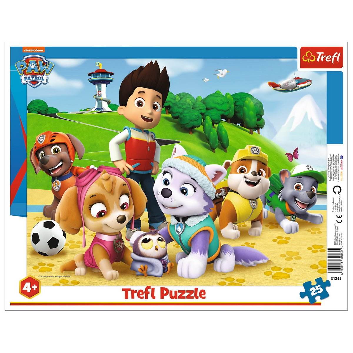 PUZZLE 25 PLANSA PATRULA CATELUSILOR - Atelieru' lui Mesterica