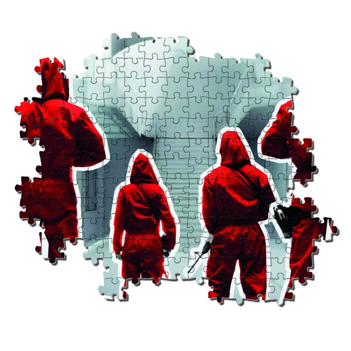 PUZZLE LA CASA DE PAPEL 1000 DE PIESE CLEMENTONI - Atelieru' lui Mesterica