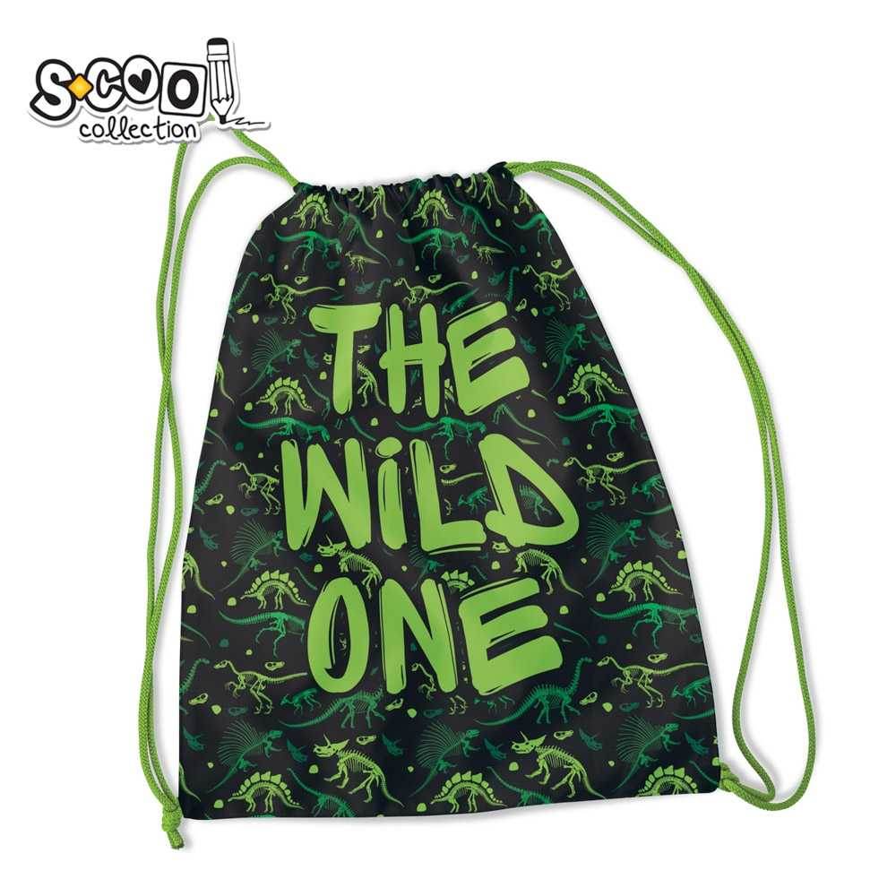 Sac sport THE WILDE ONE, 46x35.5 cm - S - COOL Atelieru' lui Mesterica | Jucarii, haine si incaltaminte pentru copii