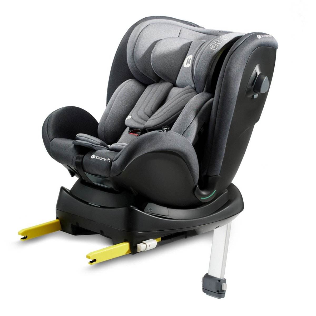 SCAUN AUTO I - SIZE, 40 - 125 CM, KINDERKRAFT XRIDER, GREY Atelieru' lui Mesterica | Jucarii, haine si incaltaminte pentru copii