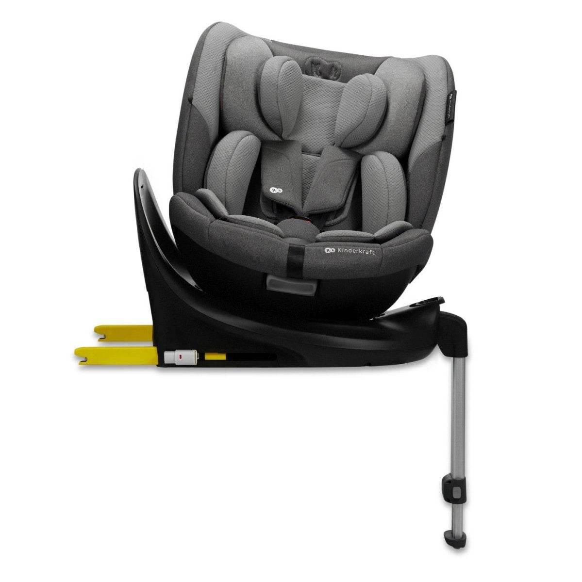 SCAUN AUTO KINDERKRAFT I - FIX, I - SIZE 40 - 150 CM, COOL GREY Atelieru' lui Mesterica | Jucarii, haine si incaltaminte pentru copii