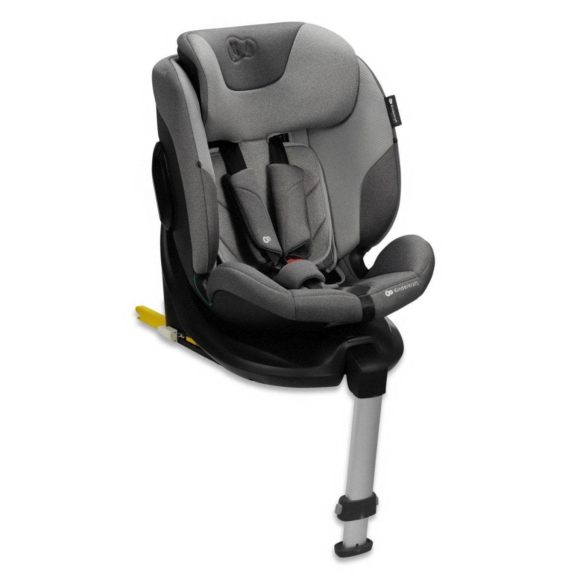 SCAUN AUTO KINDERKRAFT I - FIX, I - SIZE 40 - 150 CM, COOL GREY Atelieru' lui Mesterica | Jucarii, haine si incaltaminte pentru copii