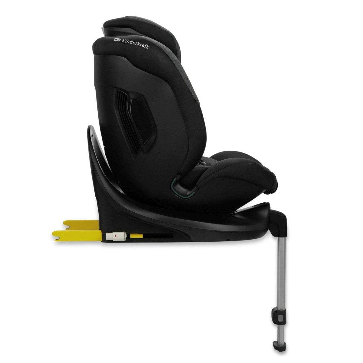 SCAUN AUTO KINDERKRAFT I-FIX, I-SIZE 40-150 CM, GRAPHITE BLACK - Atelieru' lui Mesterica