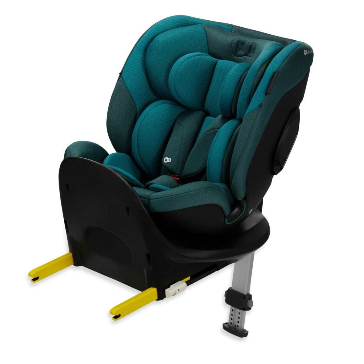 SCAUN AUTO KINDERKRAFT I-FIX, I-SIZE 40-150 CM, HARBOR BLUE - Atelieru' lui Mesterica