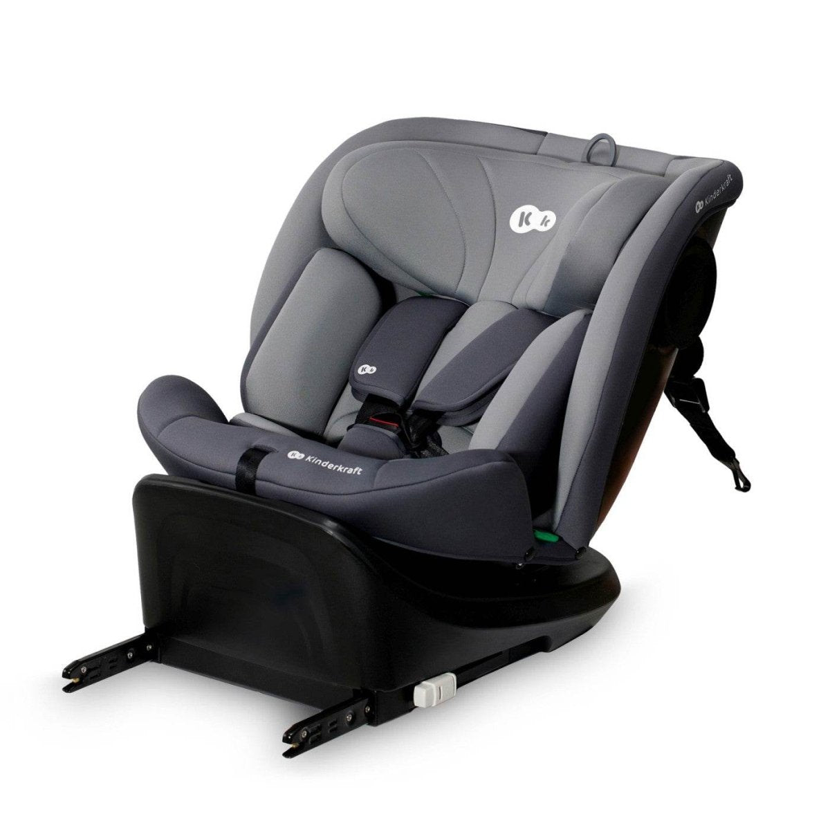 SCAUN AUTO KINDERKRAFT I - GROW I - SIZE 40 - 150 CM, GREY Atelieru' lui Mesterica | Jucarii, haine si incaltaminte pentru copii