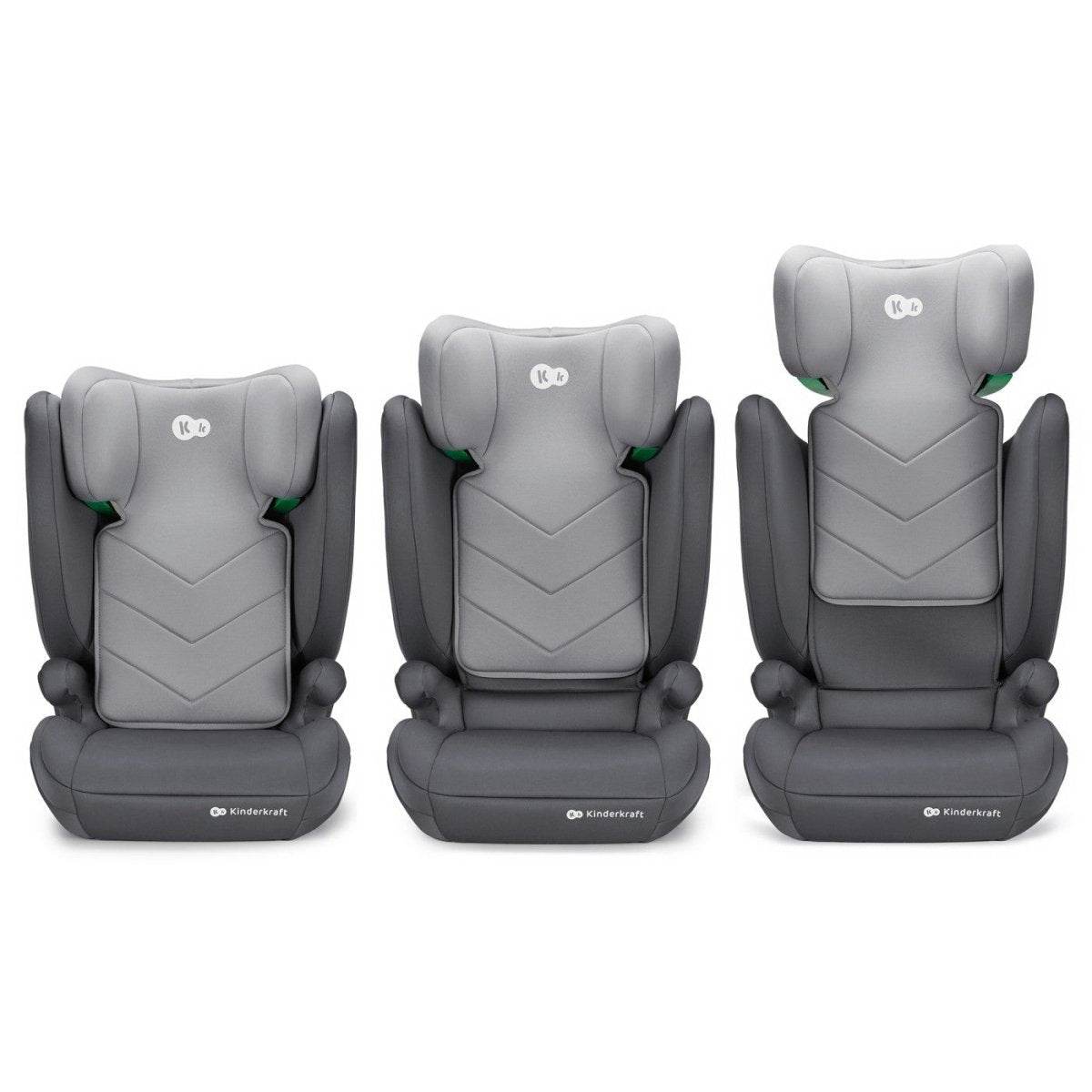 SCAUN AUTO KINDERKRAFT I - SPARK, I - SIZE 100 - 150 CM, GREY Atelieru' lui Mesterica | Jucarii, haine si incaltaminte pentru copii