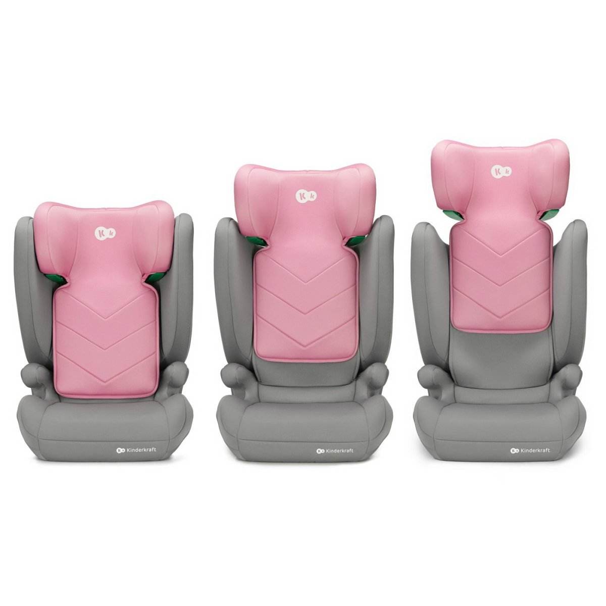SCAUN AUTO KINDERKRAFT I-SPARK, I-SIZE 100-150 CM, PINK - Atelieru' lui Mesterica