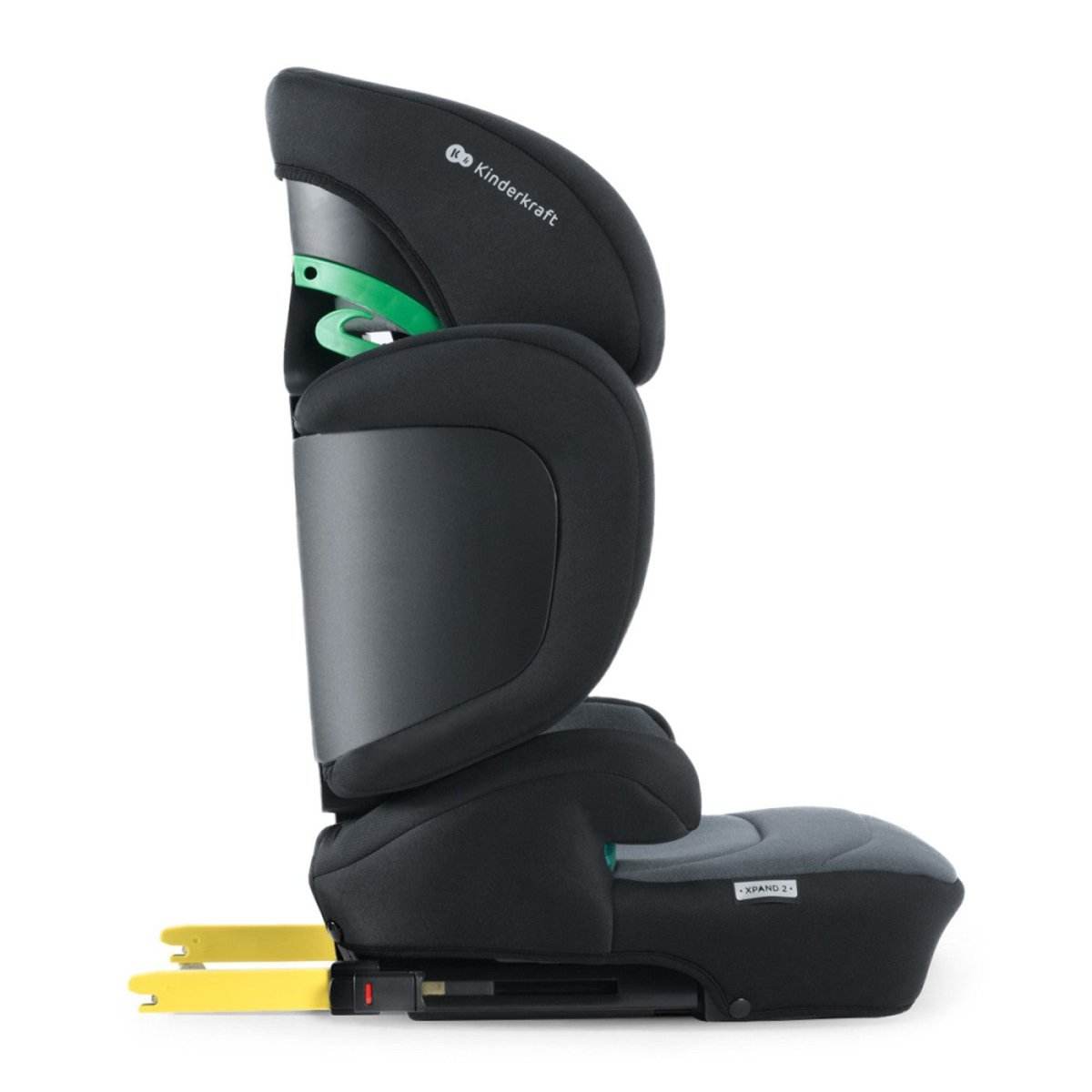 SCAUN AUTO KINDERKRAFT XPAND 2 I-SIZE 100-150 CM, GRAPHITE BLACK - Atelieru' lui Mesterica