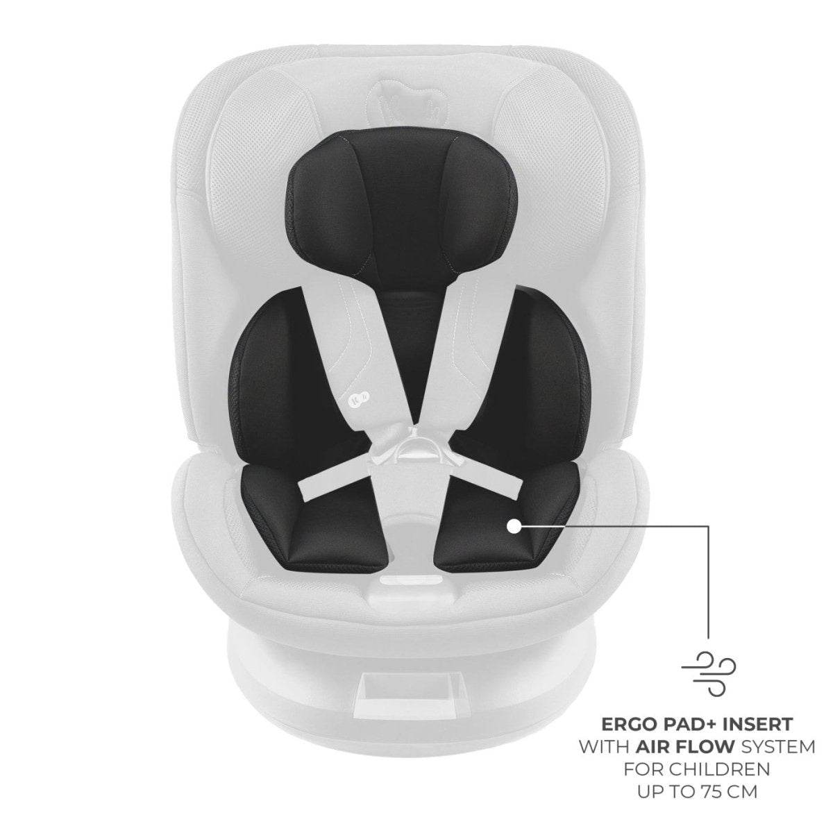 SCAUN AUTO KINDERKRAFT XPEDITION 3 I-SIZE 40-150 CM, BLACK - Atelieru' lui Mesterica