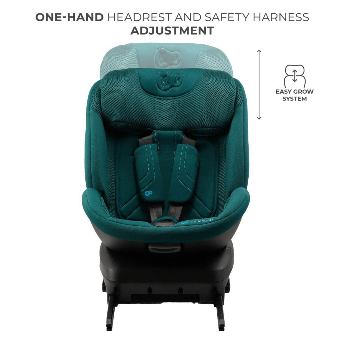 SCAUN AUTO KINDERKRAFT XPEDITION 3 I - SIZE 40 - 150 CM, GREEN Atelieru' lui Mesterica | Jucarii, haine si incaltaminte pentru copii