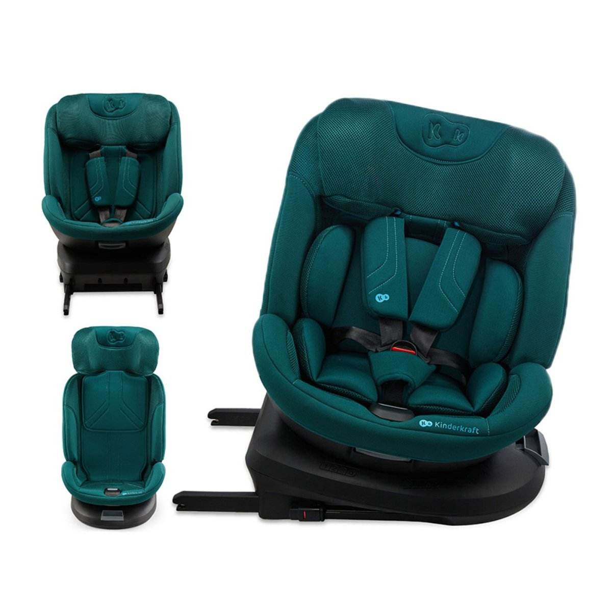 SCAUN AUTO KINDERKRAFT XPEDITION 3 I-SIZE 40-150 CM, GREEN - Atelieru' lui Mesterica