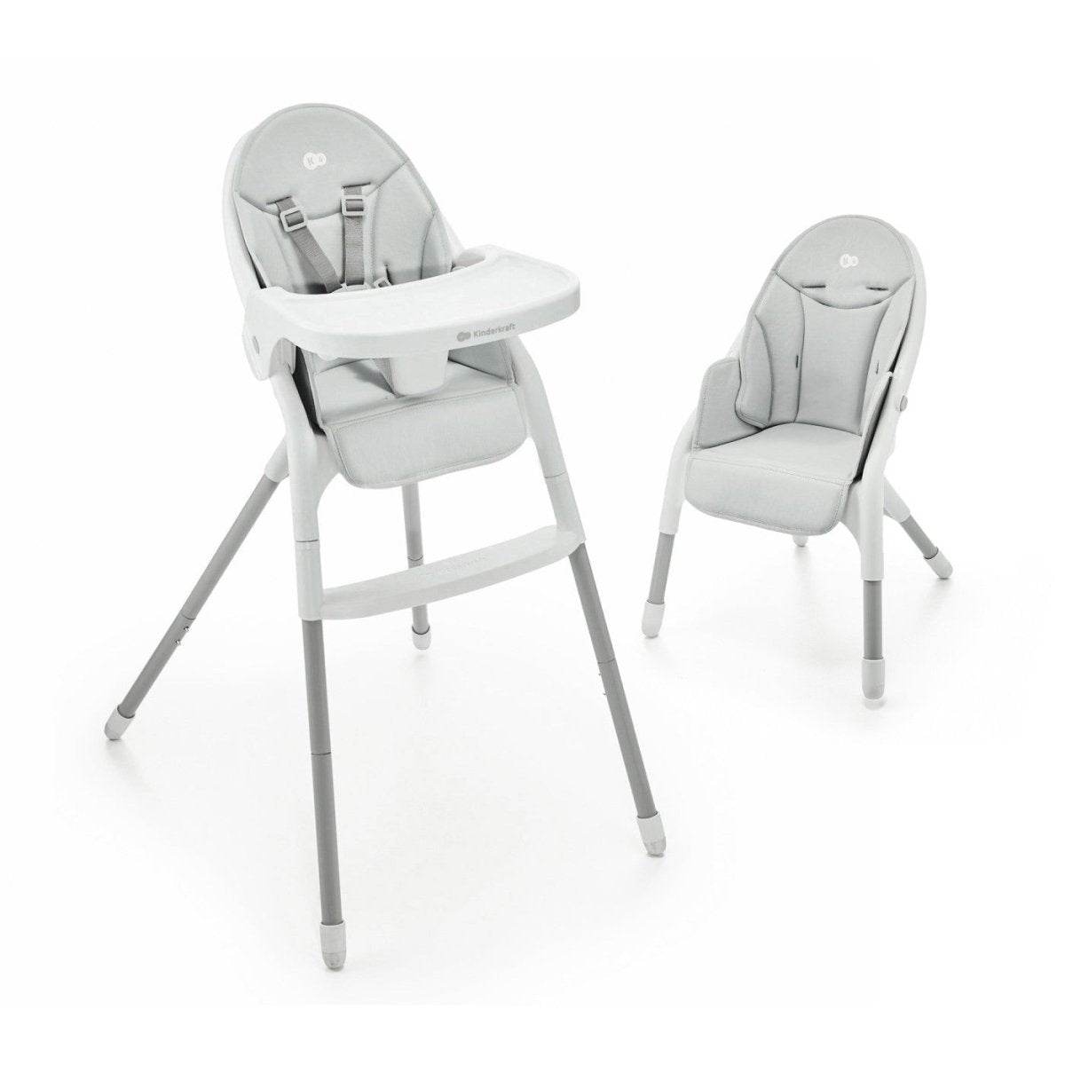 SCAUN DE MASA KINDERKRAFT DINNLY, GREY - Atelieru' lui Mesterica