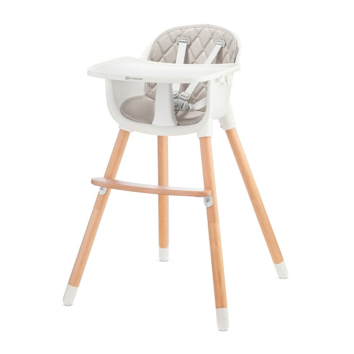 SCAUN DE MASA KINDERKRAFT SIENNA, 2 IN 1, GREY Atelieru' lui Mesterica | Jucarii, haine si incaltaminte pentru copii