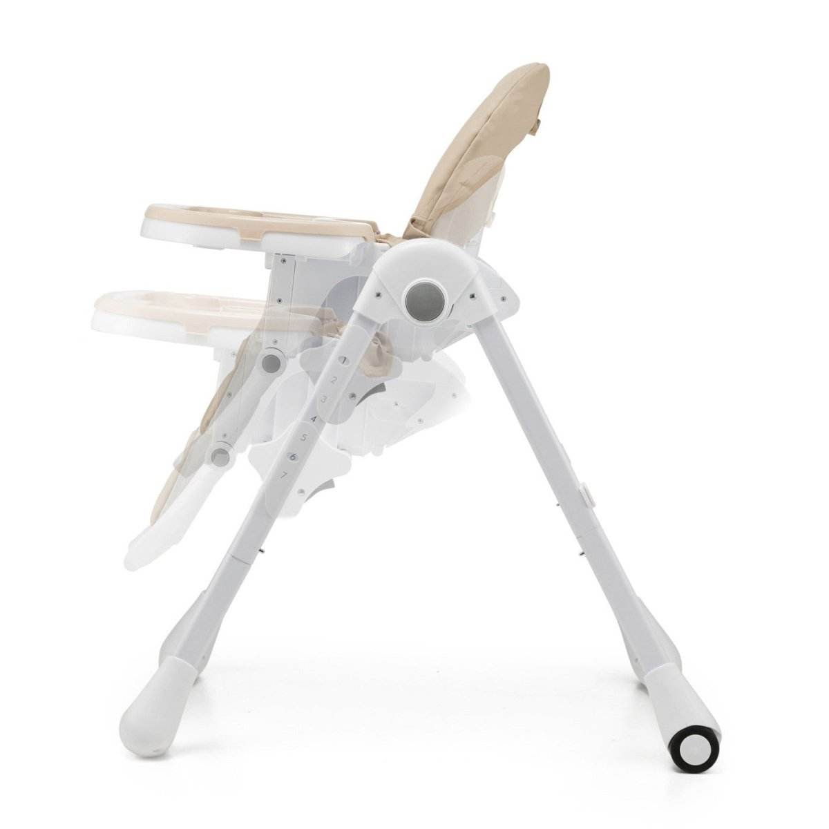 SCAUN DE MASA KINDERKRAFT TUMMIE, PLIABIL, BEIGE - Atelieru' lui Mesterica