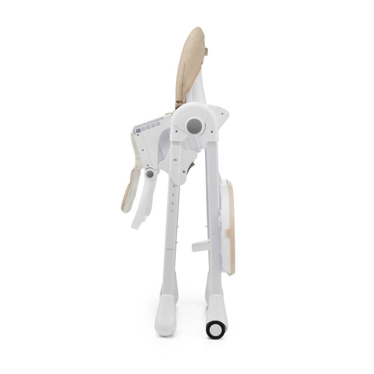 SCAUN DE MASA KINDERKRAFT TUMMIE, PLIABIL, BEIGE - Atelieru' lui Mesterica
