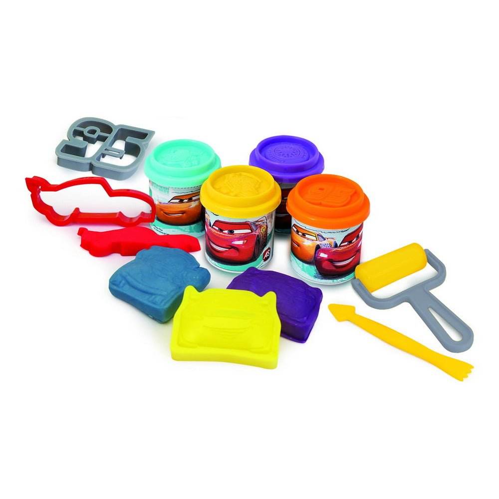 SET CARS GALETUSA CU 4 BORCANASE PLASTILINA SI ACCESORII PENTRU MODELAT - Atelieru' lui Mesterica
