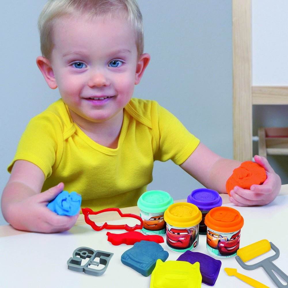 SET CARS GALETUSA CU 4 BORCANASE PLASTILINA SI ACCESORII PENTRU MODELAT - Atelieru' lui Mesterica
