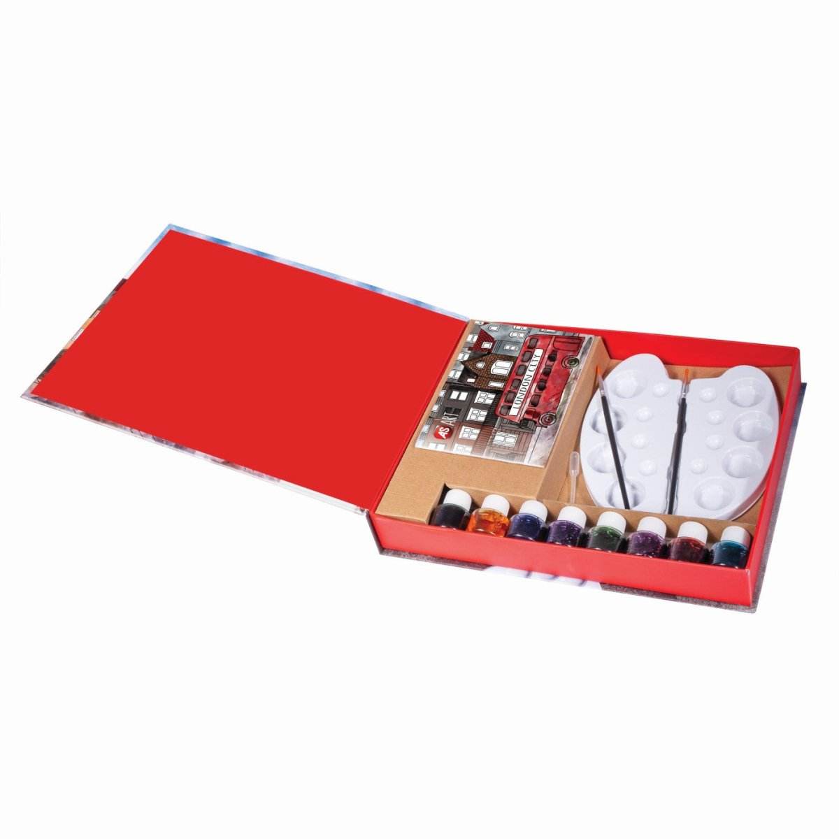 SET DESEN AS ART ACUARELA ORASE - Atelieru' lui Mesterica
