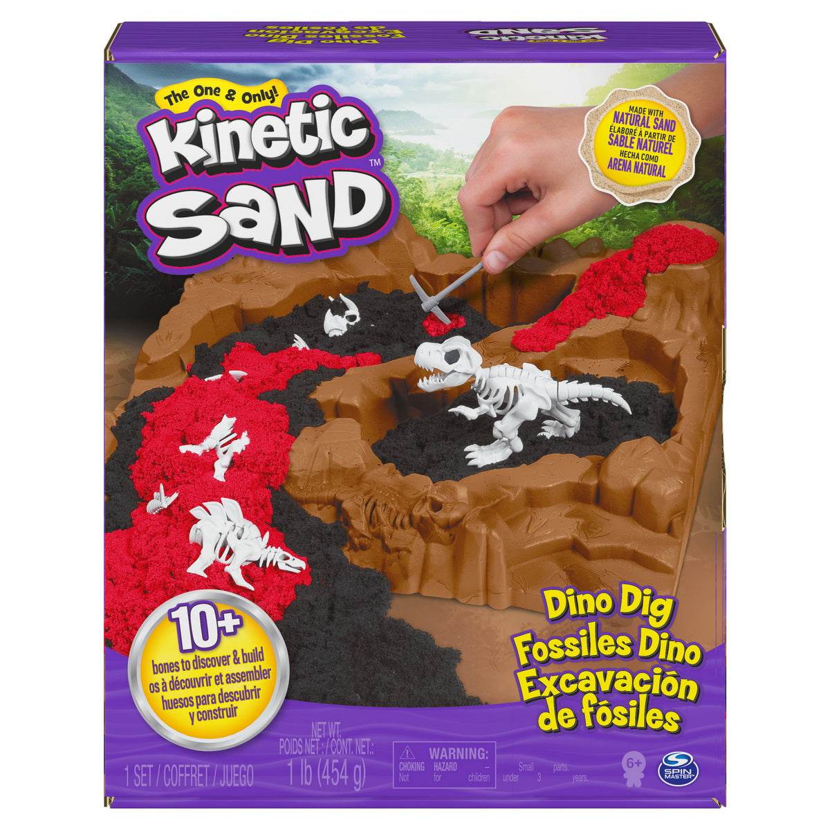 SET KINETIC SAND DINO SANTIERUL ARHEOLOGIC - Atelieru' lui Mesterica