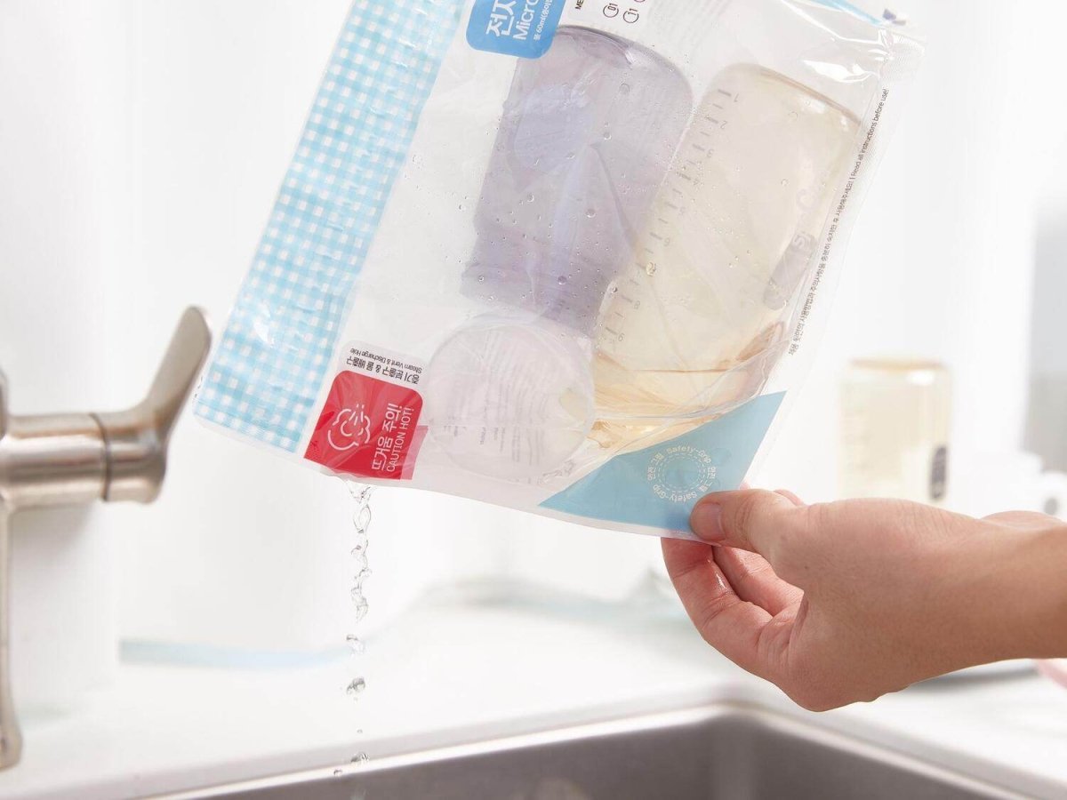 Set pungi pentru sterilizare la microunde (5 buc.) Atelieru' lui Mesterica | Jucarii, haine si incaltaminte pentru copii