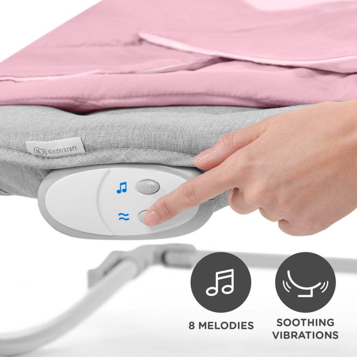 SEZLONG 3 IN 1, KINDERKRAFT FELIO 2, PEONY ROSE - Atelieru' lui Mesterica