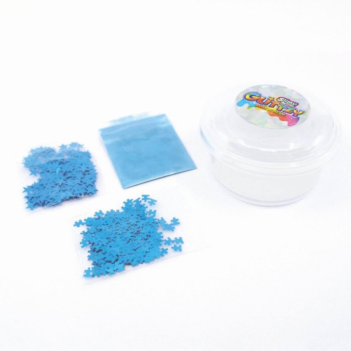 SLIME SLIMY AS GLITZY DIY 120G - Atelieru' lui Mesterica